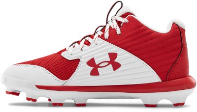 Details about   New Under Armour UA HEATER MID ST Metal Baseball Cleats Men's 12 Blue & Black 
